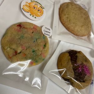 75 mg Cannabis Cookies Three Pack